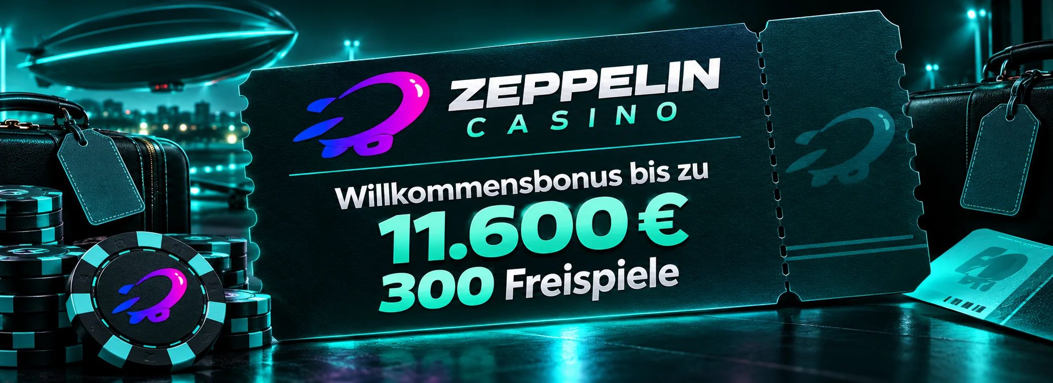 Willkommensbonus: 11.600 € + 300 Freispiele auf die ersten vier Einzahlungen